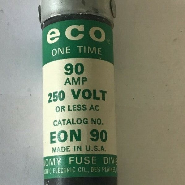 ECONOMY EON 90  ONE TIME FUSE 90A 250V  ***LOTOF5***2