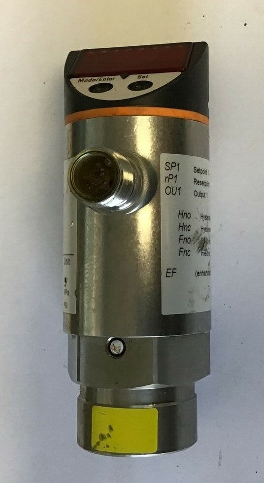 IFM PN5204 PRESSURE SWITCH PORT 1/4 18-36VDC 250MA 3