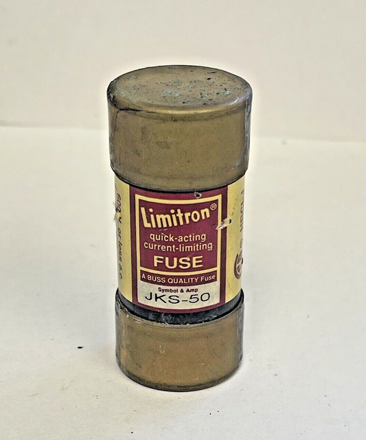BUSS - JKS-50 - LIMITRON QUICK-ACTING, CURRENT-LIMITING FUSE -50A,600VAC DL92-330