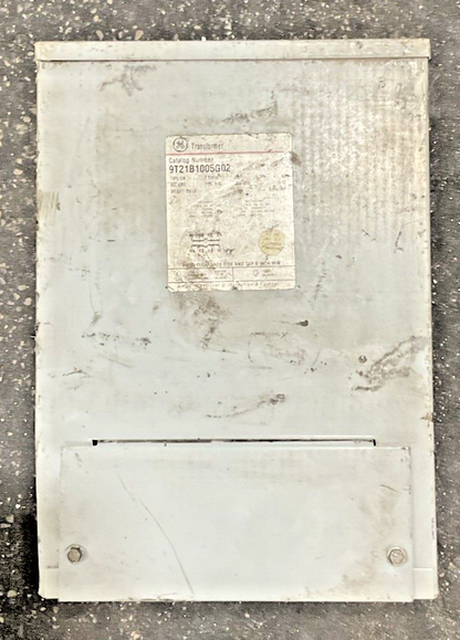 GENERAL ELECTRIC 9T21B1005G02 TRANSFORMER 7.50KVA TYPE QM 1PH1