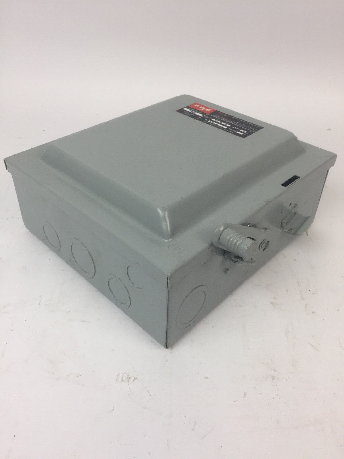 FPE 7632 TYPE LD SAFETY SWITCH 60AMP 250VDC 240VAC 3 POLE 10-15HP 3