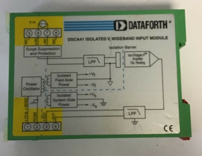 DATAFORTH DSCA41-03 ISOLATED V, WIDEBAND INPUT MODULE2