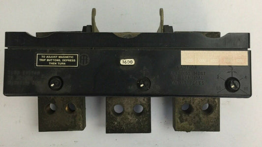 ITE GOULD HP3W160 CIRCUIT BREAKER TRIP UNIT 1600AMP 3POLE0