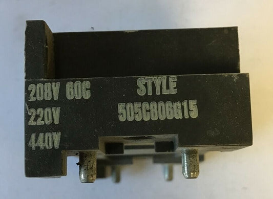WESTINGHOUSE 505C806G15 COIL 208V 60CY 220V/440V0