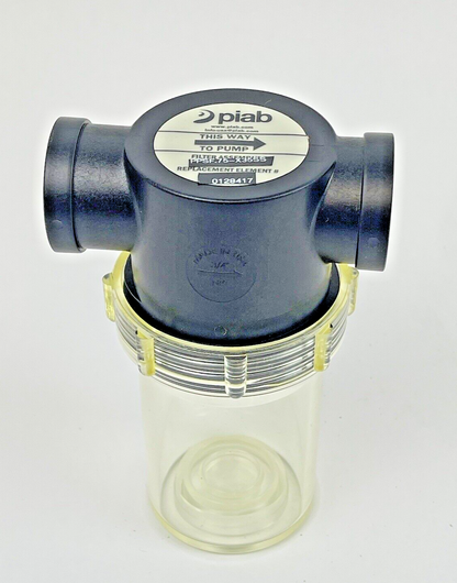 PIAB - 0128417 - VACUUM FILTER - 3/4IN SS ELEMENT - 01.10.522 - 3/4" NPT1