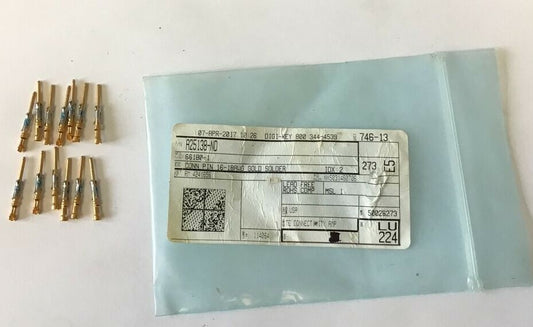 DIGI-KEY TE CONNECTIVITY 66180-1 PIN 16-18AWG GOLD SOLDER A25138-ND **LOTOF13**0