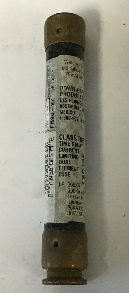 LITTLEFUSE FLSR 25 ID FUSE 75-600VAC INDICATOR POWR-GARD CLASS RK5 ***LOTOF3***3