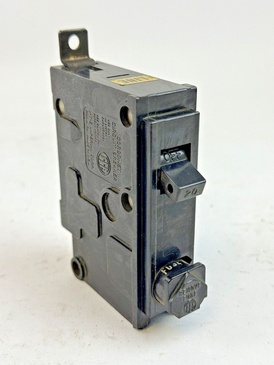 ITE - CC1B020 - MOLDED CASE BOLT-ON FUSED CIRCUIT BREAKER - 1 POLE/277VAC/20A0