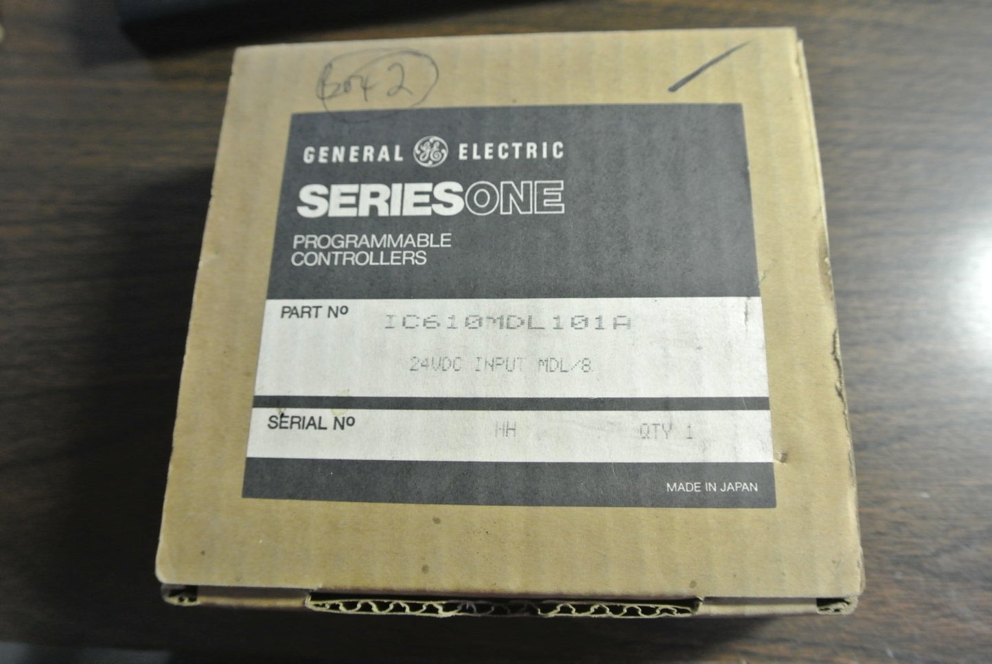 GENERAL ELECTRIC IC610MDL101A PROGRAMMABLE CONTROLLER 24VDC INPUT MODULE3