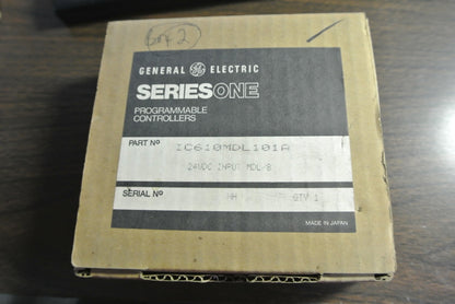 GENERAL ELECTRIC IC610MDL101A PROGRAMMABLE CONTROLLER 24VDC INPUT MODULE3