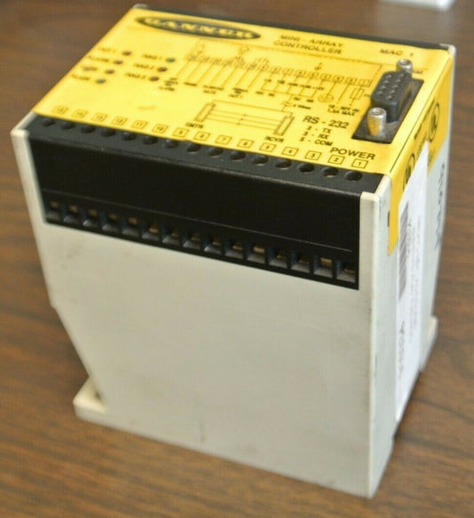 BANNER MAC 1 / MINI-ARRAY CONTROLLER / for LIGHT CURTAIN / INPUT: 16-30VDC0