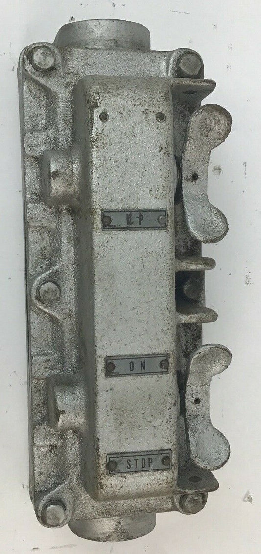 WESTINGHOUSE TYPE HDW PUSHBUTTON STATION 77H954  600VOLTS0