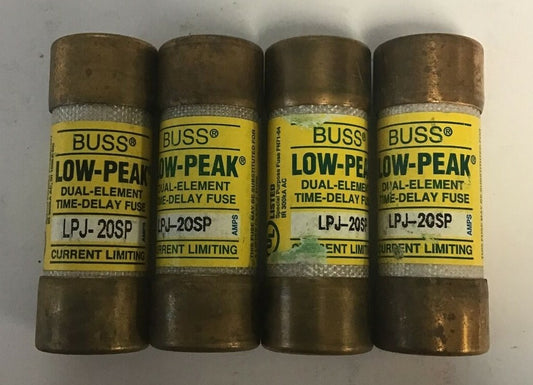 BUSS LPJ-20SP LOW-PEAK TIME DELAY 600VAC CLASS J****LOTF4****0