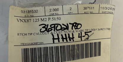 DAYTON VNX87 125 M2 P.5150 PUNCH ****LOTOF2**** 3690217801