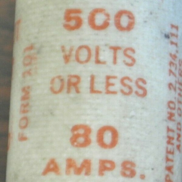 GOULD-SHAWMUT A50P80 AMP-TRAP® SEMICONDUCTOR FUSE / 80A / 500V2