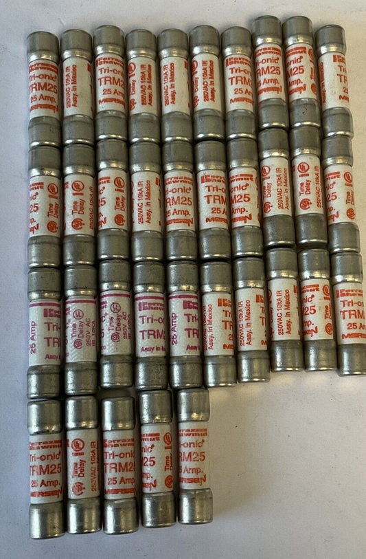 FERRAZ SHAWMUT TRM25 25A 250VAC ***LOTOF35***0