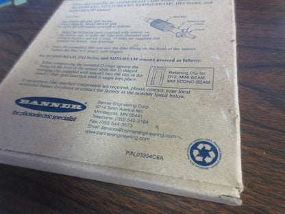 BANNER IAM.752S - FIBER-OPTIC CABLE w/ ANGLED PROBE - NEW SURPLUS5