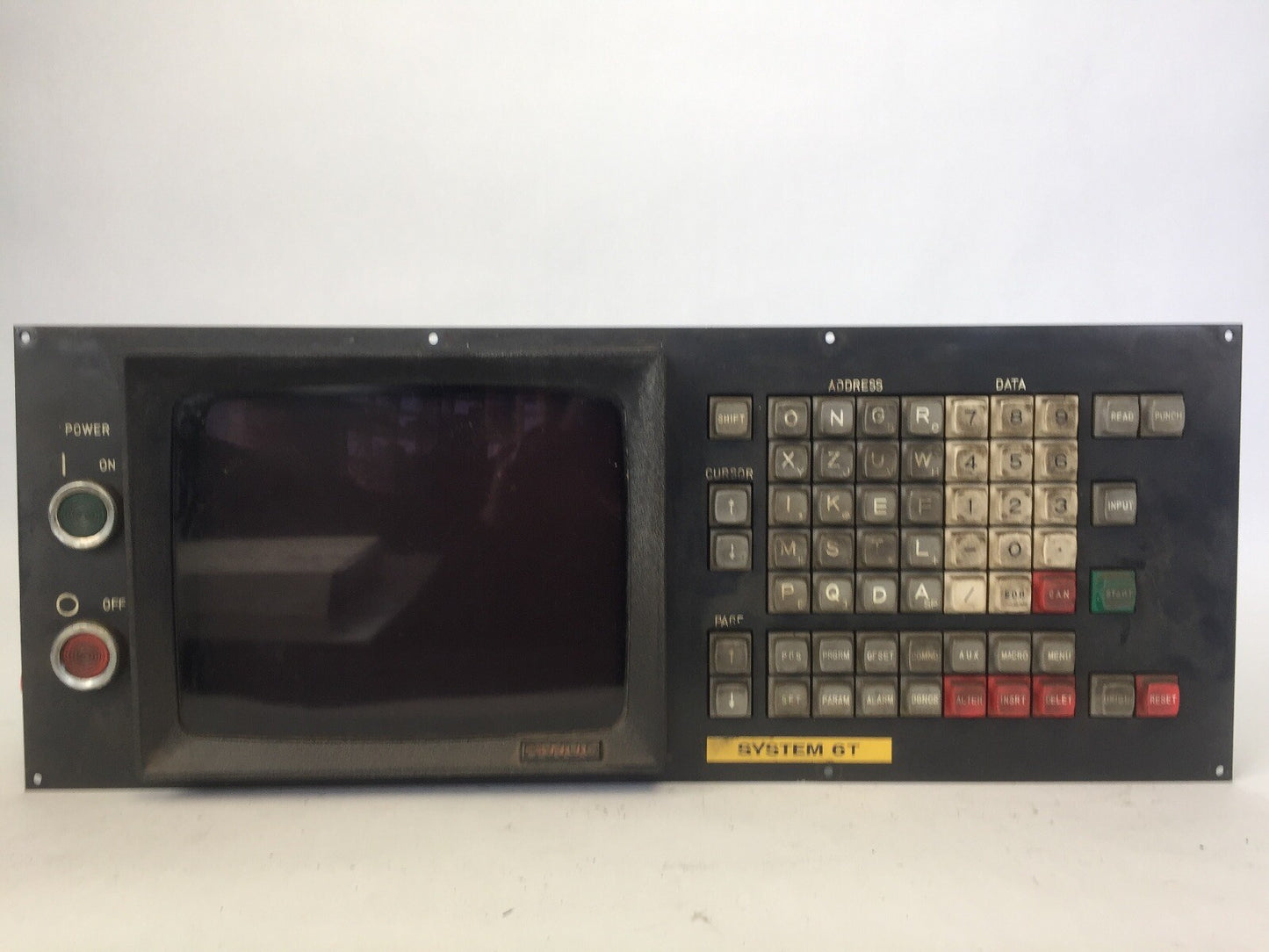 FANUC A02B-0059-C032 MDI/CRT UNIT A61L-0001-0072 A20B-0007-0030/02A0