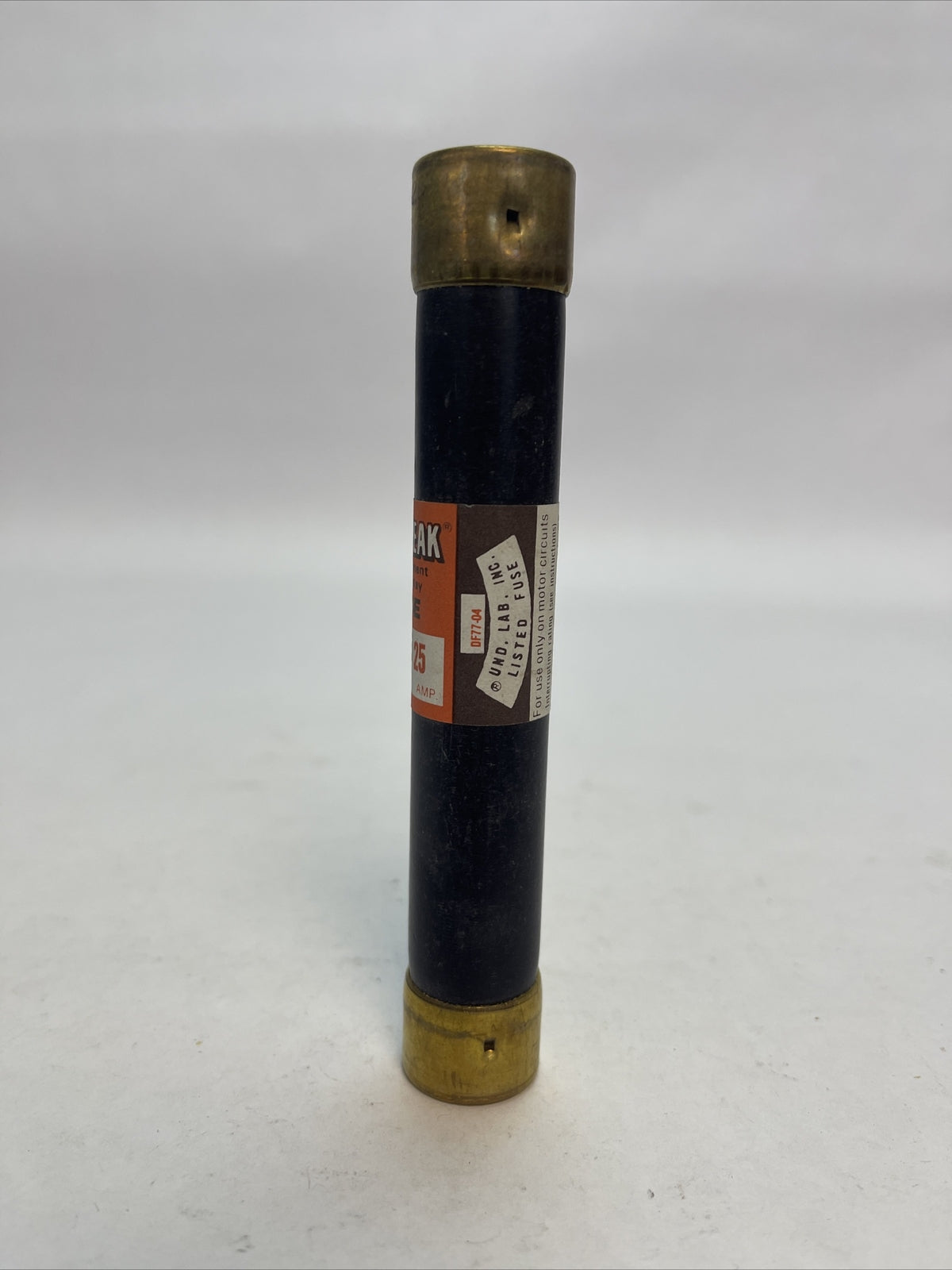 BUSSMANN LPS 25 LOW-PEAK CLASS K5 DUAL ELEMENT FUSE 25AMP 600VAC (LOT OF 10)5