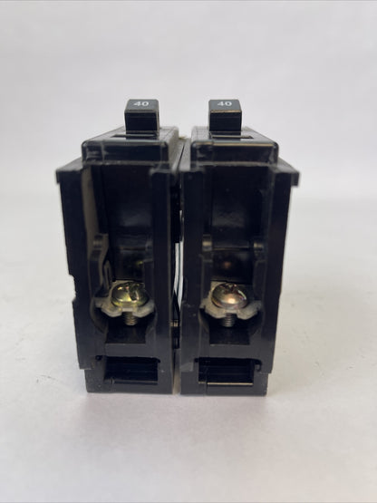 CUTLER HAMMER / WESTINGHOUSE BAB2040HT CIRCUIT BREAKER 40AMP 2POLE 240VAC3