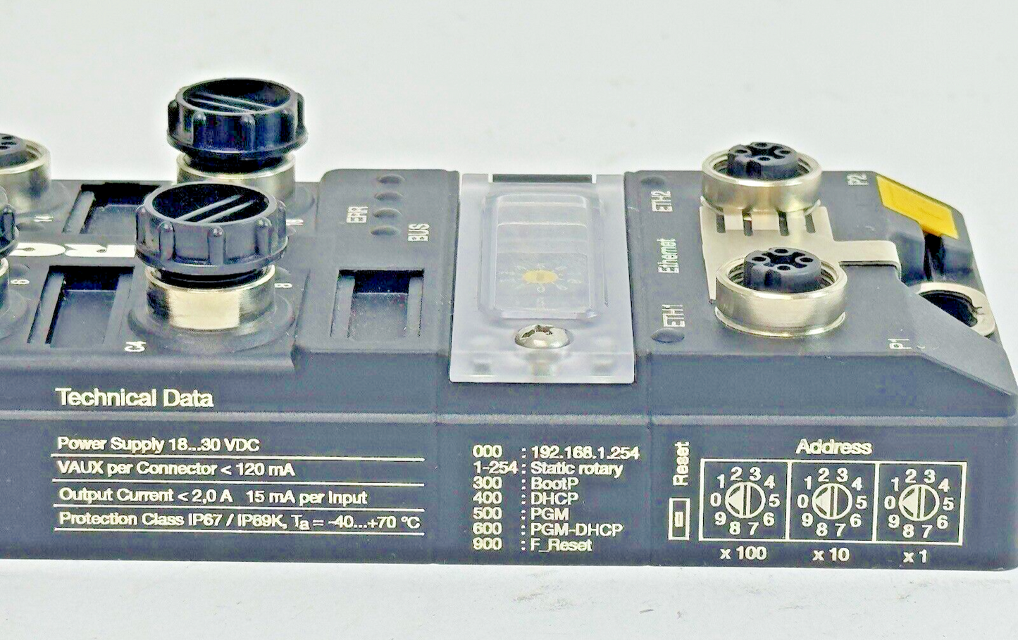 TURCK - TBEN-L4-16DXP F/W 3.1.2.0 COMPACT MULTIPROTOCOL I/O MODULE FOR ETHERNET4