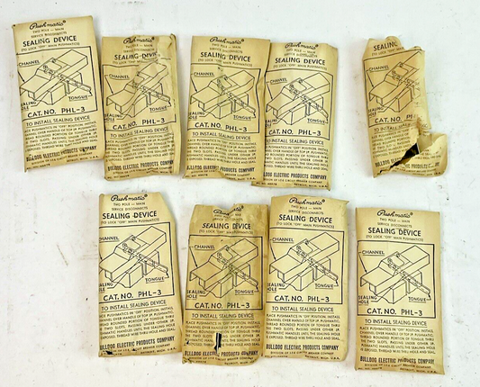 ITE PHL-3 PUSHMATIC SEALING DEVICE ***LOTOF9***0