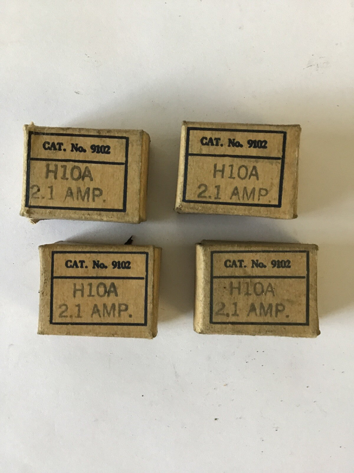 CUTLER HAMMER 9102 H10A 2.1AMP HEATER****LOTOF4****0