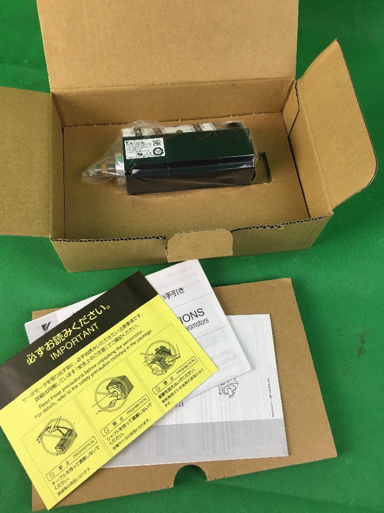 YASKAWA AC SERVO MOTOR SGMJV-A5A3A6E1