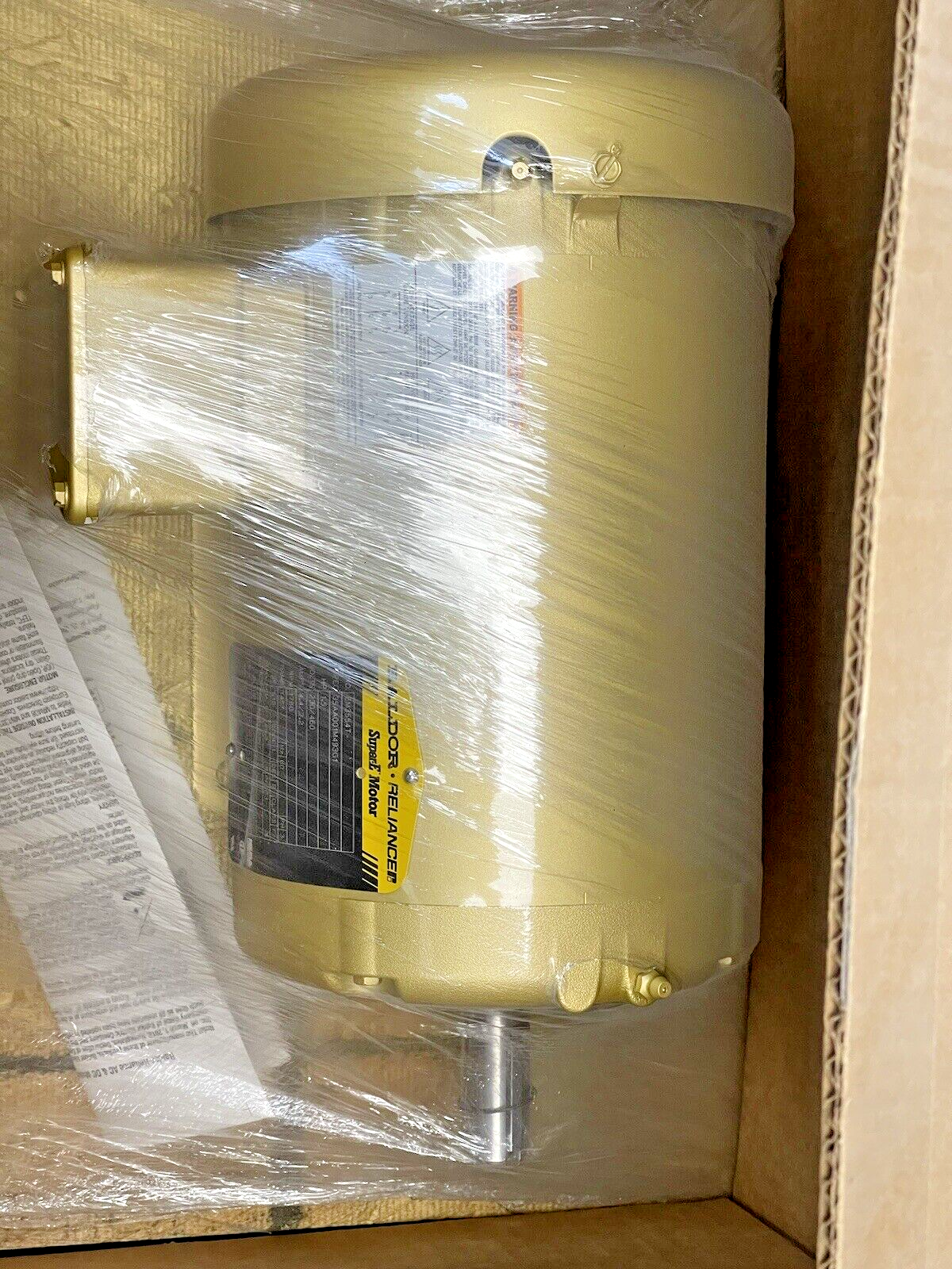 BALDOR - EM3554T - GP Motor - 1.5 Hp 3 Phase 230/460V 1760 RPM 145t Frame8