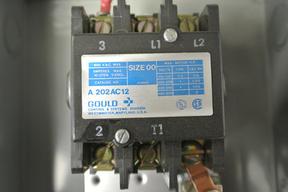 I-T-E A202AC121 / MOTOR CONTROL AC STARTER / SIZE 00 / 110120V / NEW SURPLUS4