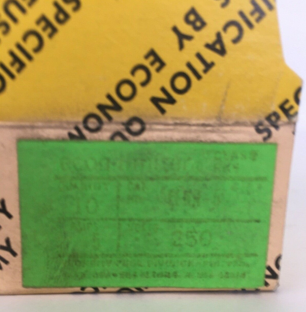 ECONOMY LENR 5 ECON-LIMITER CLASS RK5 FUSE 250VAC 5AMP (BOX OF 10)1