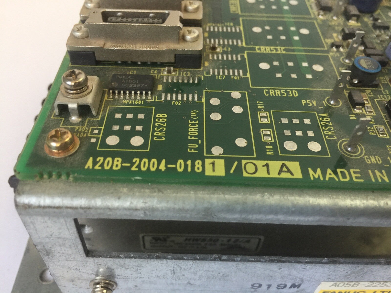 FANUC A05B-2253-C002 POWER SUPPLY A20B-2004-0181/01A2