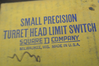 SQUARE D 9007 B61G / SMALL PRECISION TURRET HEAD LIMIT SWITCH / NEW SURPLUS6