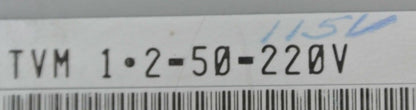 INDRAMAT TVM-1-2-50-115V (***) / AC SERVO POWER SUPPLY8