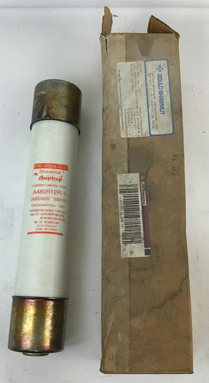 GOULD SHAWMUT A480R12R-1 2400V/4800V 50/60HZ DESIGNATION 12R 508KV 0
