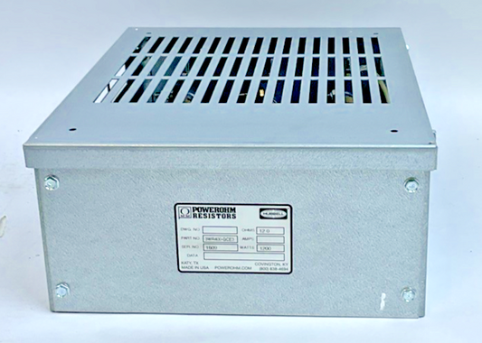 POWEROHM RESISTORS 3WR400-GCE3 BRAKING RESISTOR 12.0OHMS 1200WATTS0