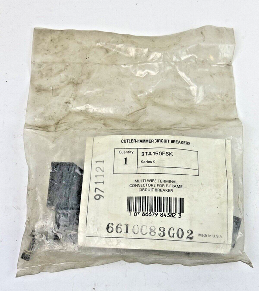 CUTLER-HAMMER - 3TA150F6K SER. C - MULTI WIRE TERMINAL CONNECTORS FOR F-FRAME CB0