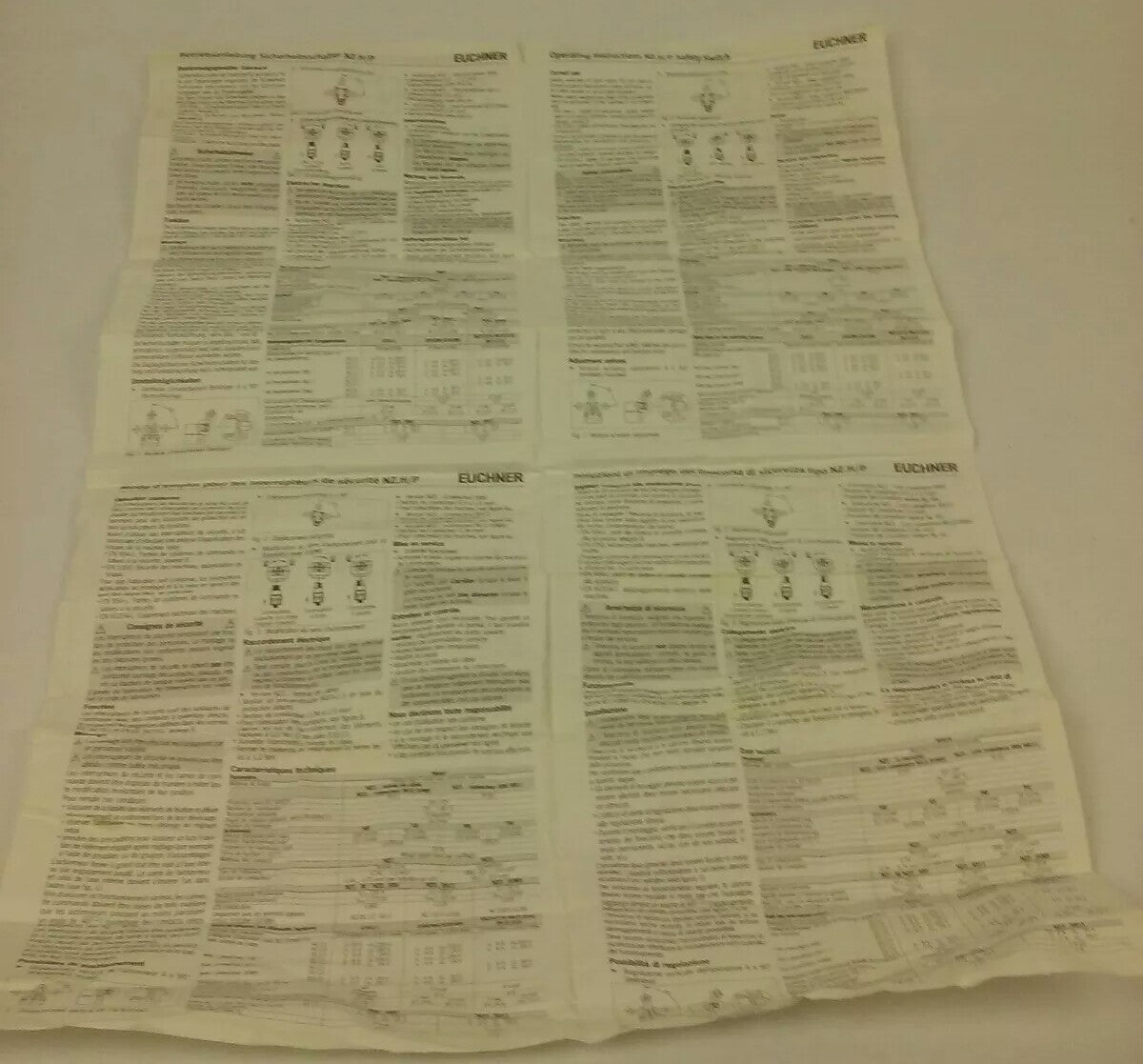 EUCHNER SAFETY SWITCH NZ2HB-3131 , AC-15 4A 50V, DC-13 4A 24V8
