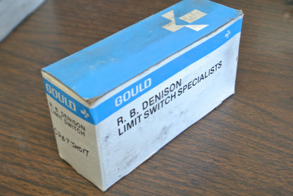 GOULD / R.B. DENISON C2BT-JK01T LOX-SWITCH / NEMA A600 / NEW SURPLUS9