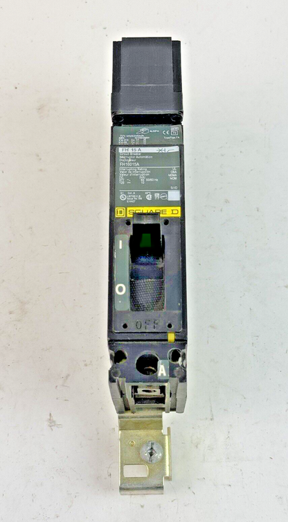 SQUARE D - FH16015A - I-LINE MOLDED CASE CIRCUIT BREAKER - 1 POLE/ 15 A/ 277VAC1