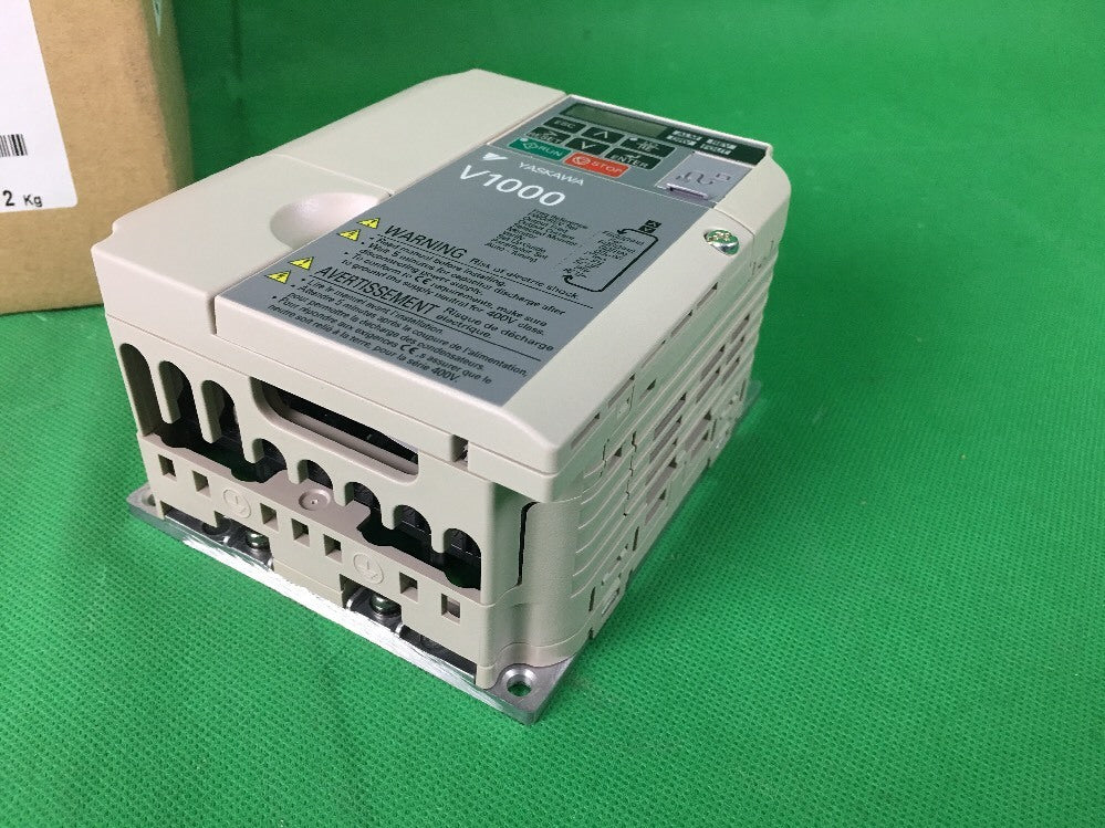 YASKAWA V1000 DRIVE CIMR-VU4A0001JAA 400V 1.2A AC 3PH 480V2
