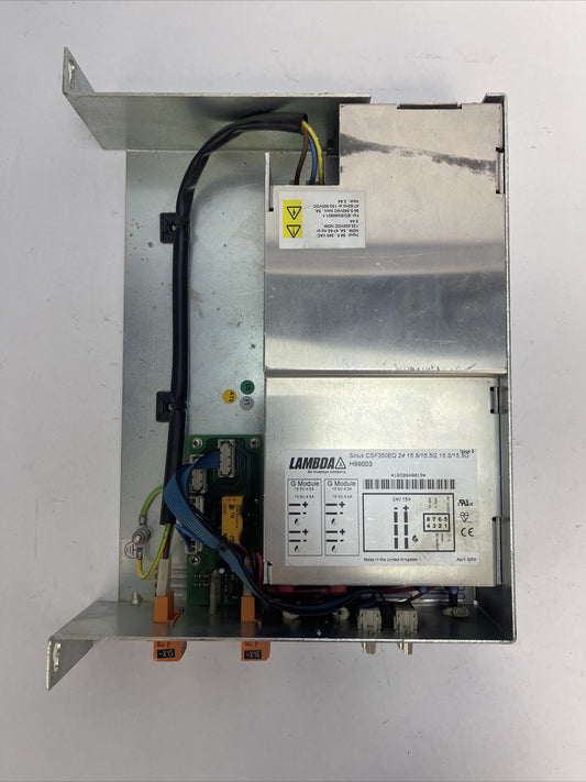 LAMBDA SIRIUS CSF350EQ 24 15.5/15.5G, 15.5/15.5G H99003 POWERWARE GmbH L-SYS-NR.0