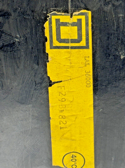 SQUARE D - LAL3600 - MOLDED CASE CIRCUIT BREAKER - 300 AMP, 3 POLE, 600 VAC3