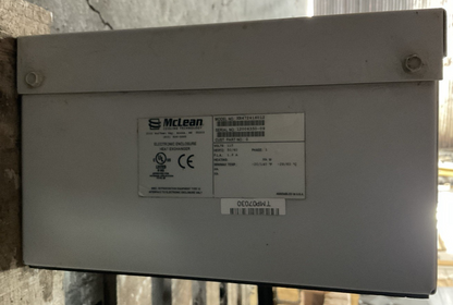 McLEAN XR472416012 HEAT EXCHANGER 115V 50/60HZ 1PH -20/140°F -29/60°C2