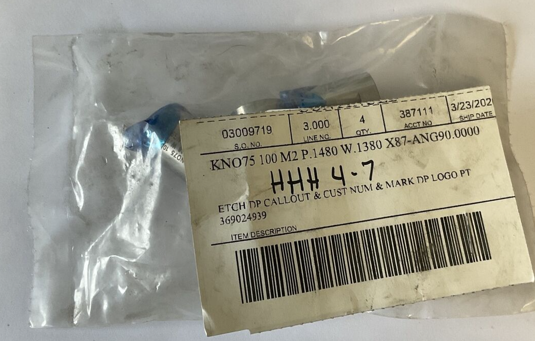 DAYTON KNO75 100 M2 P.1480 W.1380 X87-ANG90.0000 PUNCH ***LOTOF4***0