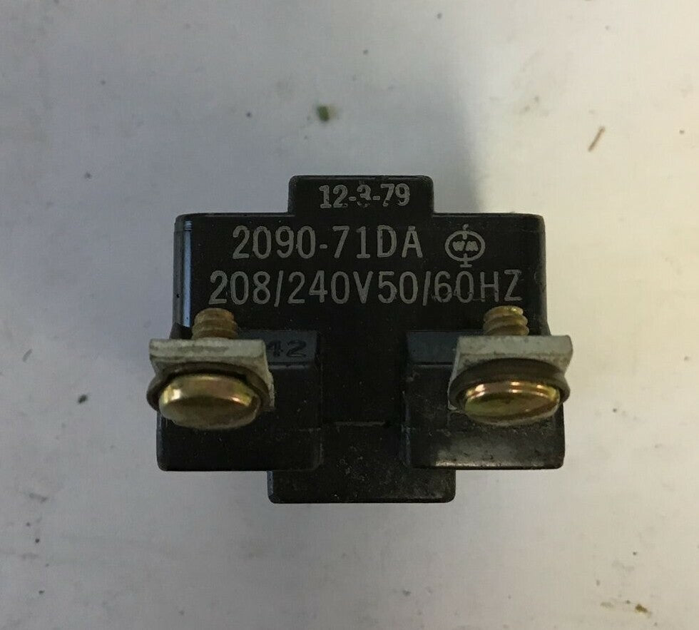 GOULD 2090-71DA OPERATION COIL 208/240V 50/60HZ 0