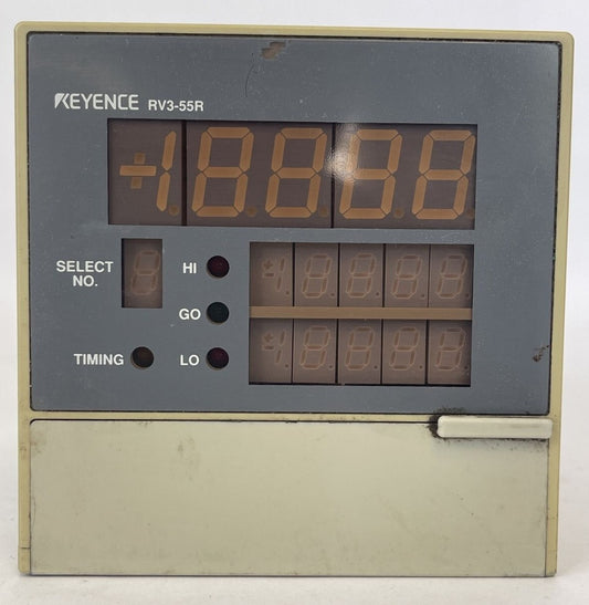 KEYENCE RV3-55R MULTI FUNCTIONAL DIGITAL CONTROL 100/240VAC0