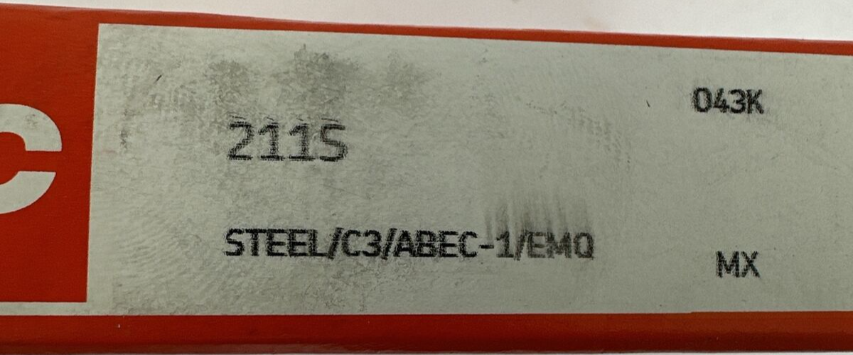 MRC 211S STEEL/C3/ABEC-1/EMQ BEARING0
