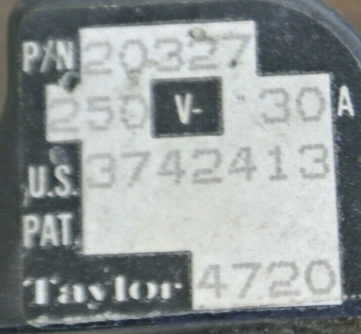 ALLEN-BRADLEY / TAYLOR 1491-N122 / 40023-408-02 / 20327 FUSE HOLDER / 30A / 250V3