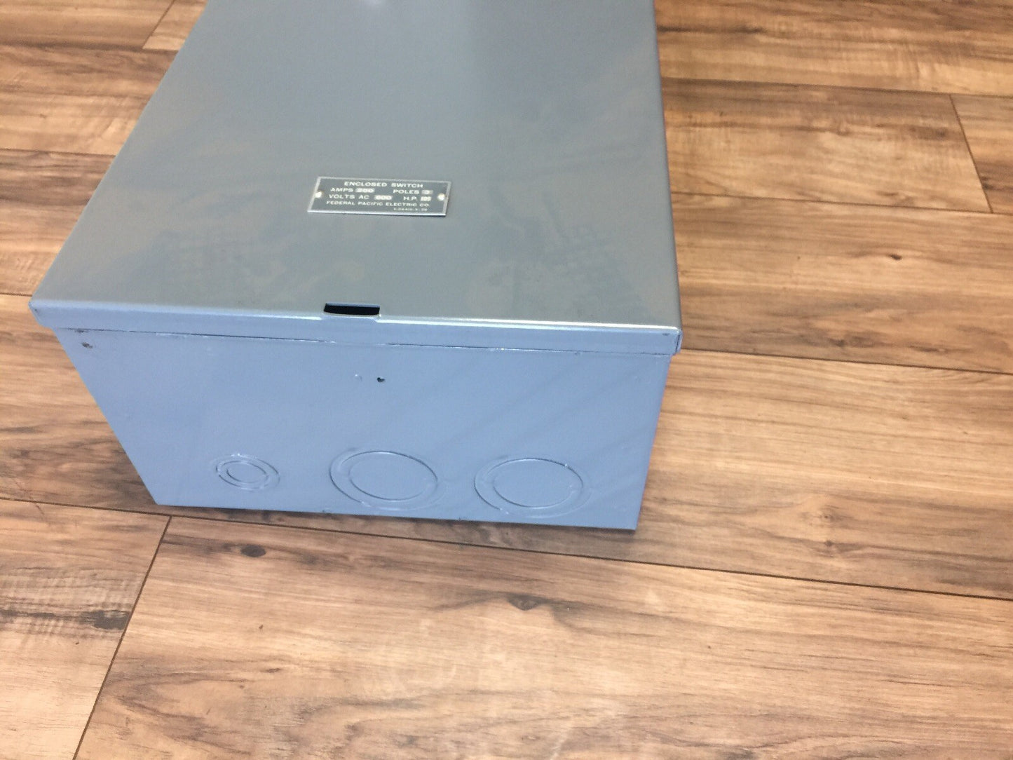 FPE RHQ5236 HEAVY DUTY TYPE A SAFETY SWITCH NON-FUSIBLE 200A 600VAC RAINTIGHT 3